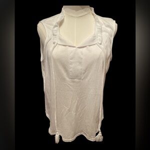 All in love  Sleeveless Blouse with Tassels